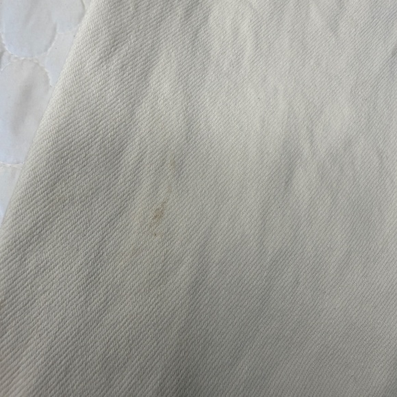 Agolde 90's Pinch Waist High Rise Straight Jeans in White Size 25 - Picture 10 of 11